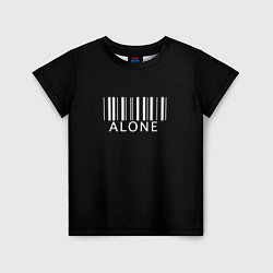 Детская футболка Alone