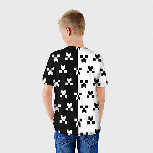 Детская футболка MINECRAFT CREEPER / 3D-принт – фото 4