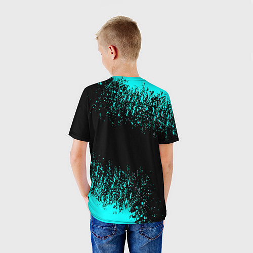 Детская футболка Краска / 3D-принт – фото 4