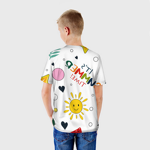 Детская футболка Summer time / 3D-принт – фото 4