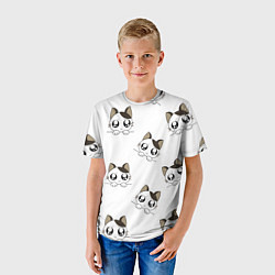 Футболка детская Котята, цвет: 3D-принт — фото 2