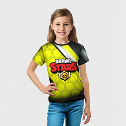 Футболка детская Фан мерч Brawl Stars, цвет: 3D-принт — фото 2