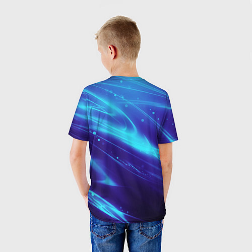 Детская футболка LEON BRAWL STARS / 3D-принт – фото 4