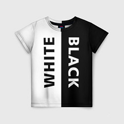 Детская футболка BLACK & WHITE