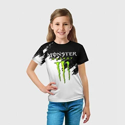 Футболка детская MONSTER ENERGY, цвет: 3D-принт — фото 2