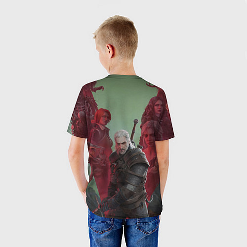 Детская футболка The Witcher 5-летие / 3D-принт – фото 4