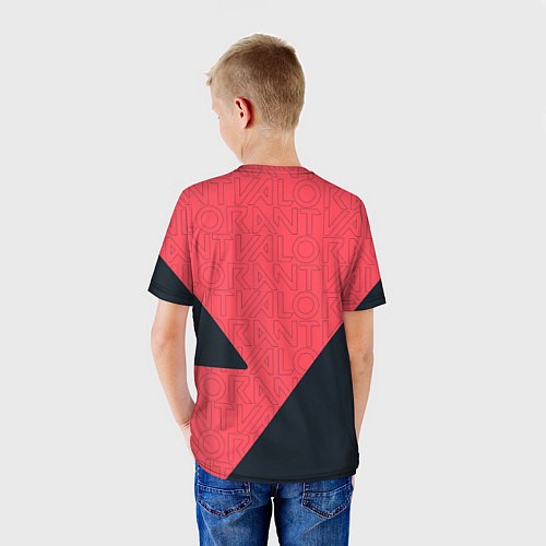 Детская футболка VALORANT / 3D-принт – фото 4