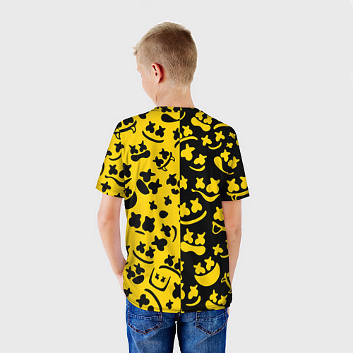 Детская футболка FORTNITE x MARSHMELLO / 3D-принт – фото 4
