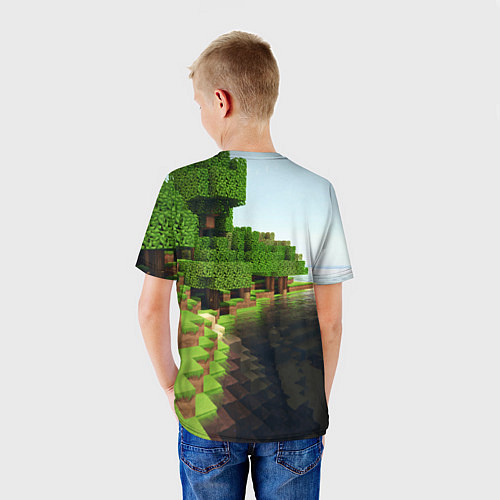 Детская футболка Minecraft / 3D-принт – фото 4