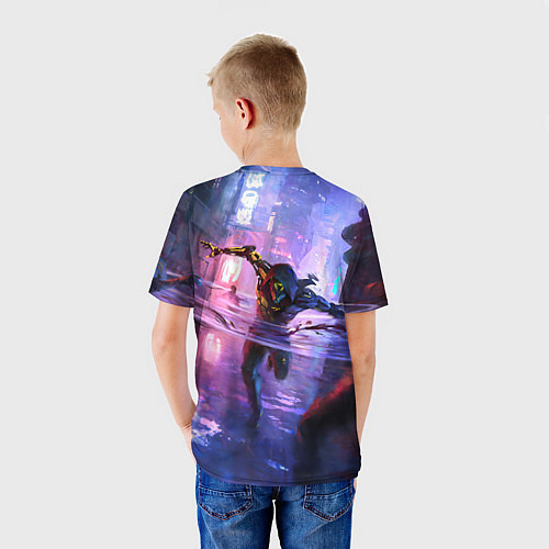 Детская футболка Ghostrunner / 3D-принт – фото 4