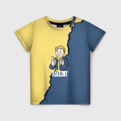 Детская футболка Fallout logo boy