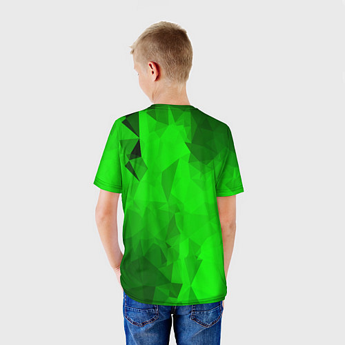 Детская футболка GREEN / 3D-принт – фото 4