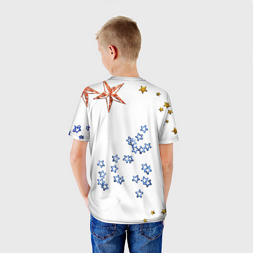 Детская футболка Звёзды / 3D-принт – фото 4