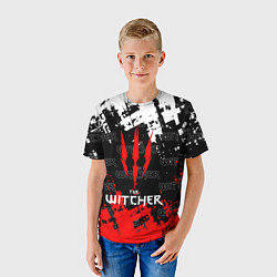 Футболка детская The Witcher, цвет: 3D-принт — фото 2