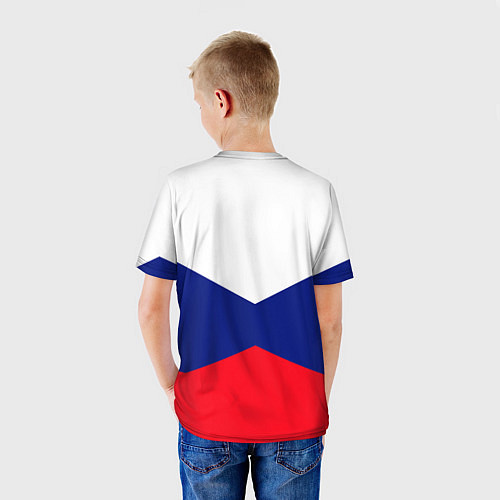 Детская футболка Russia / 3D-принт – фото 4