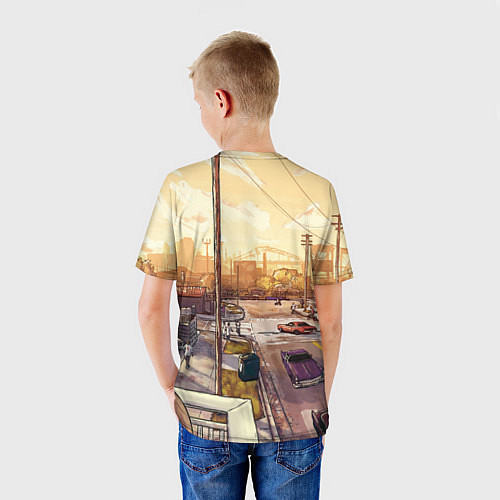Детская футболка GTA San Andreas / 3D-принт – фото 4