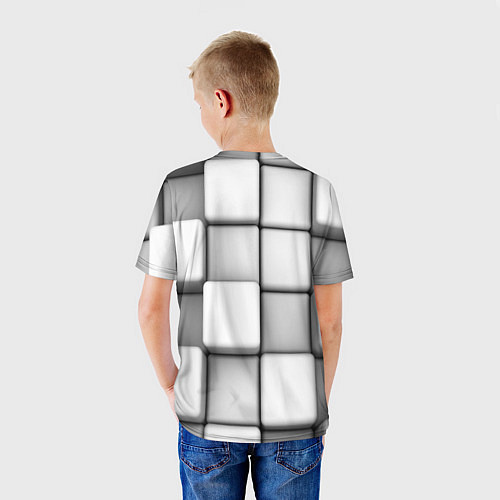 Детская футболка ТЕКСТУРА / 3D-принт – фото 4