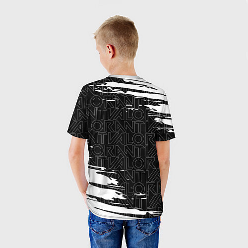 Детская футболка VALORANT ВАЛОРАНТ / 3D-принт – фото 4