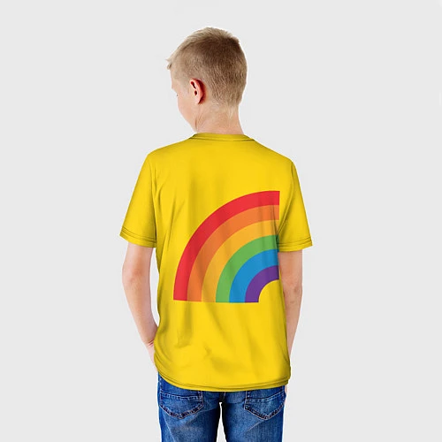Детская футболка 6IX9INE 69 SHARK НА СПИНЕ / 3D-принт – фото 4