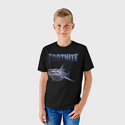 Футболка детская Loot Shark Fortnite, цвет: 3D-принт — фото 2