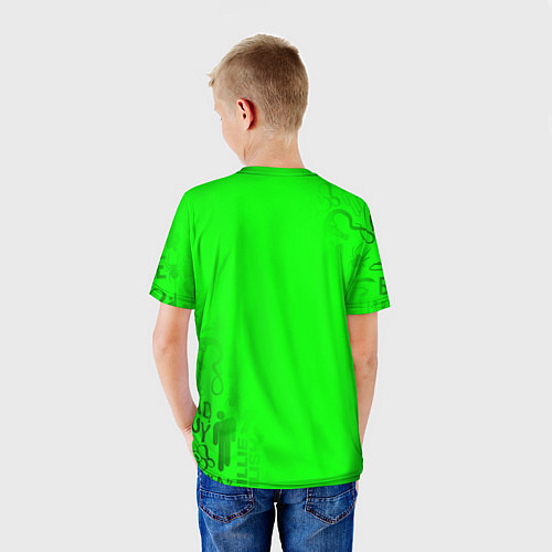 Детская футболка BILLIE EILISH БИЛЛИ АЙЛИШ / 3D-принт – фото 4