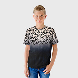 Футболка детская Животный принт, цвет: 3D-принт — фото 2