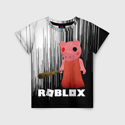 Детская футболка Roblox Piggy
