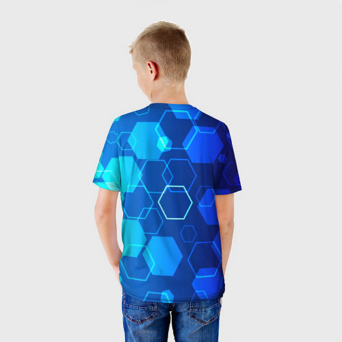 Детская футболка SUBARU / 3D-принт – фото 4