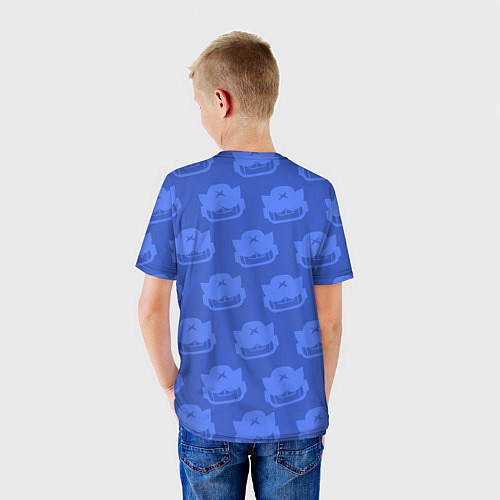 Детская футболка Вольт - Brawl Stars / 3D-принт – фото 4