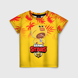 Детская футболка BRAWL STARS SALLY LEON В ЛЕТО