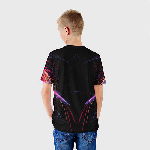 Детская футболка N7 Neon Style / 3D-принт – фото 4