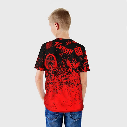 Детская футболка 6ix9ine / 3D-принт – фото 4