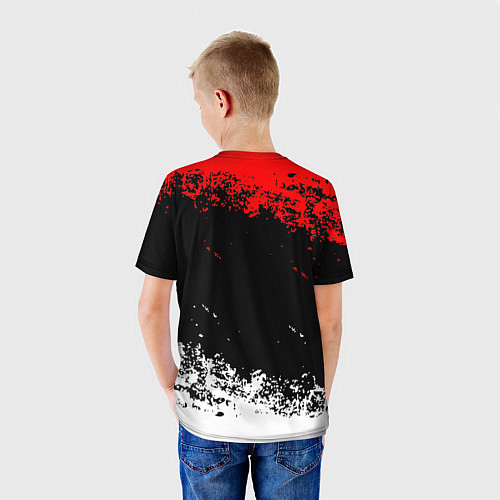 Детская футболка Текстура / 3D-принт – фото 4