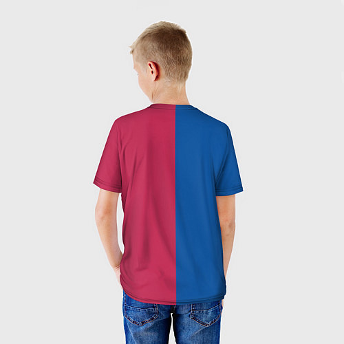 Детская футболка BARSELONA / 3D-принт – фото 4