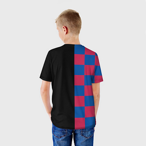 Детская футболка BARSELONA / 3D-принт – фото 4
