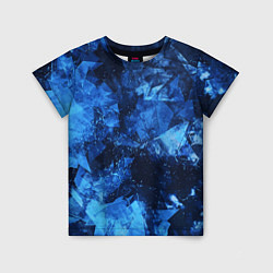 Детская футболка Blue Abstraction