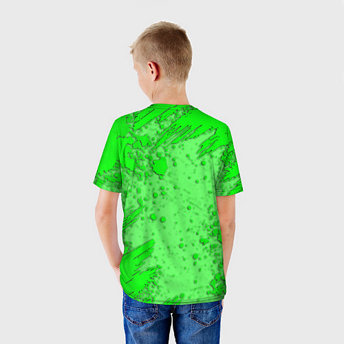 Детская футболка BRAWL STARS SPIKE / 3D-принт – фото 4