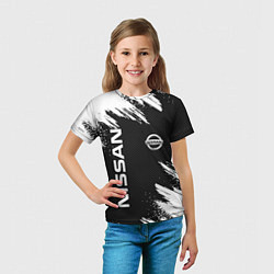 Футболка детская NISSAN, цвет: 3D-принт — фото 2