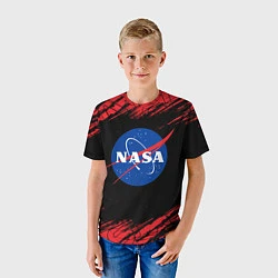 Футболка детская NASA НАСА, цвет: 3D-принт — фото 2