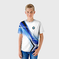Футболка детская BMW, цвет: 3D-принт — фото 2