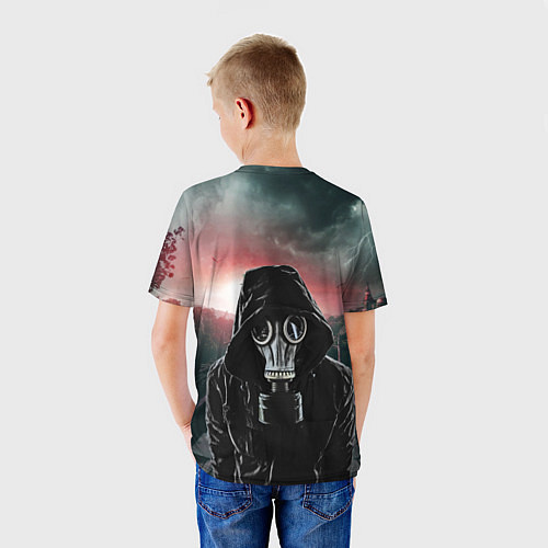 Детская футболка Stalker 2 Зона / 3D-принт – фото 4
