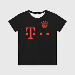Детская футболка FC Bayern Munchen 20-21 - black