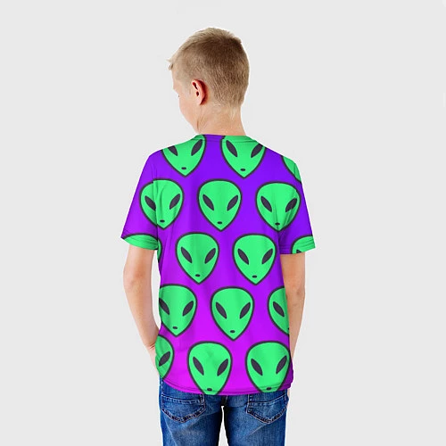 Детская футболка ALIENS / 3D-принт – фото 4