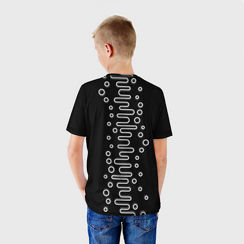 Детская футболка Волны ТЕСЛА OKO / 3D-принт – фото 4