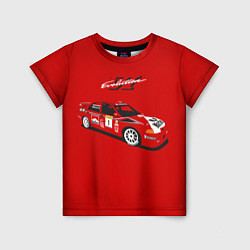 Детская футболка Mitsubishi Lancer Evolution VI