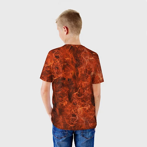 Детская футболка Тодороки Шото / 3D-принт – фото 4