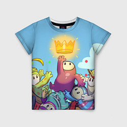 Детская футболка Fall Guys King