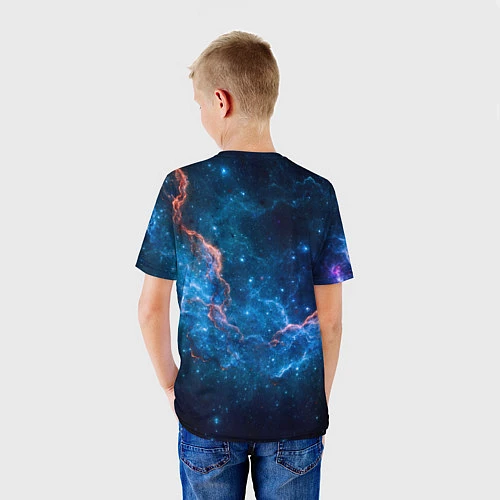 Детская футболка Туманность / 3D-принт – фото 4