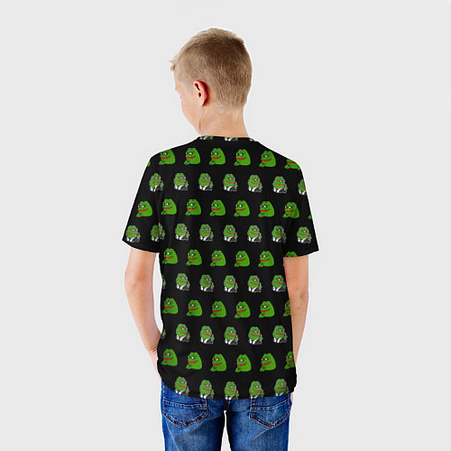 Детская футболка Frog Pepe / 3D-принт – фото 4