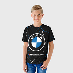 Футболка детская BMW БМВ, цвет: 3D-принт — фото 2